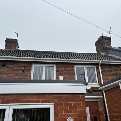 Roof and chimney line on a County Durham home