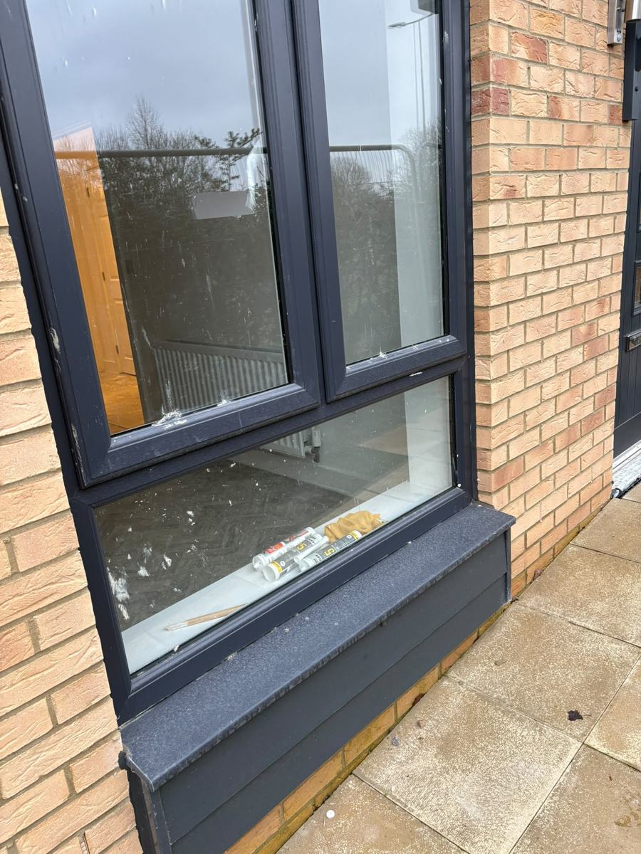 Window Cleaning before cleaning
